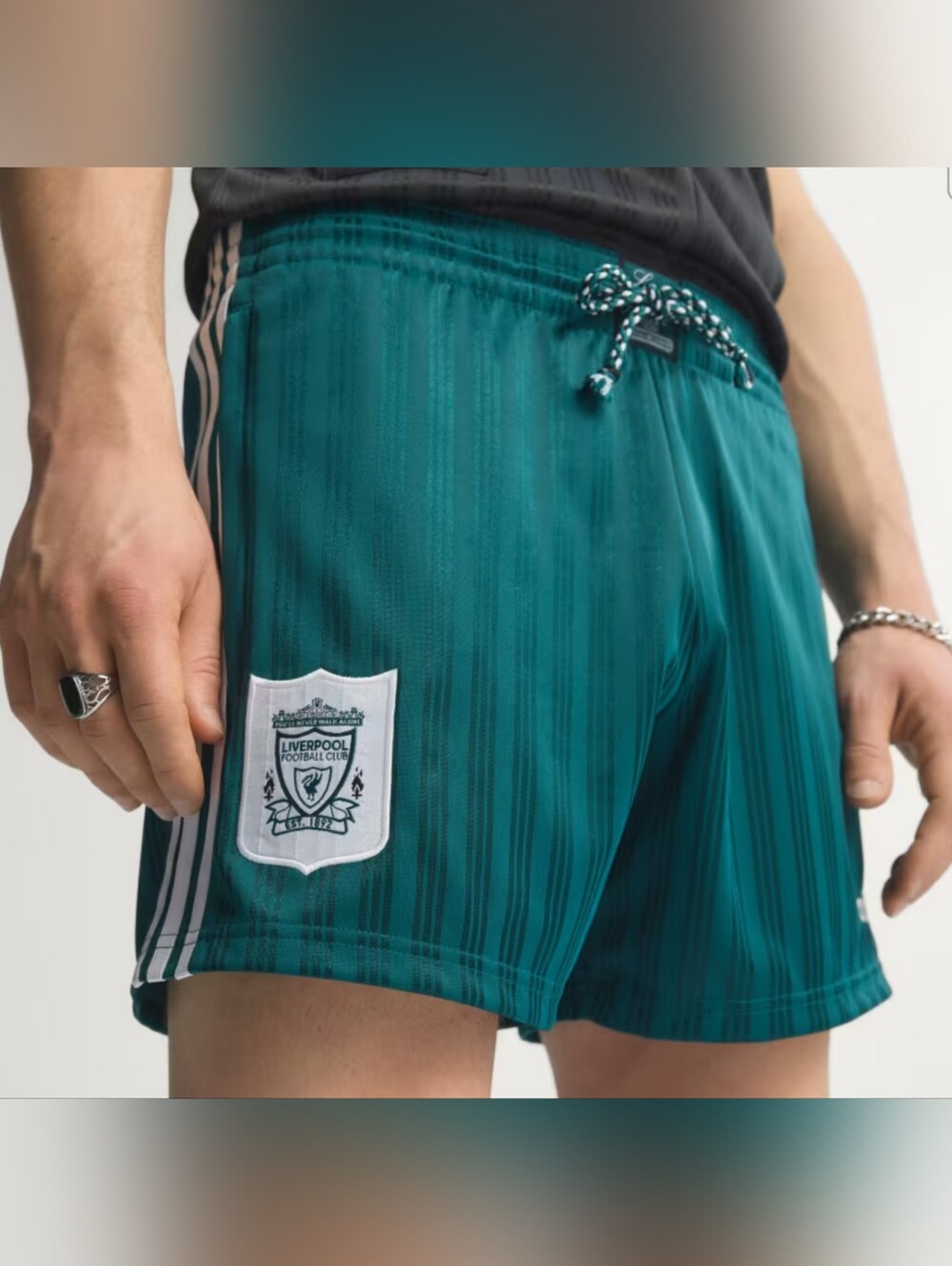 adidas Liverpool FC 1995 Away Shorts ~ Rich Green KA8102 | Men's: L *NWT